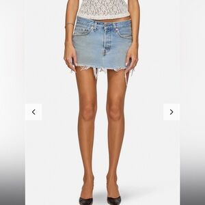 EB denim vintage mini skirt